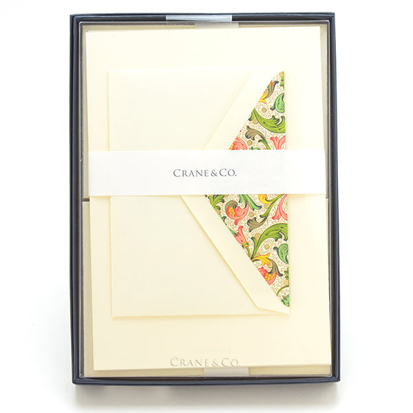 Crane Letter Set, CH1301 (Arabesque, Red)