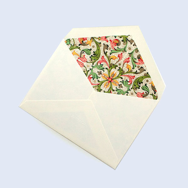 Crane Letter Set, CH1301 (Arabesque, Red)