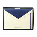 Crane Note Card Set, CF1430, Ecru/Blue Border
