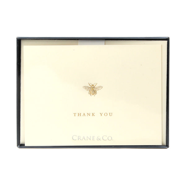 Crane Thank You Note Card Set, CT1644 (Bee)