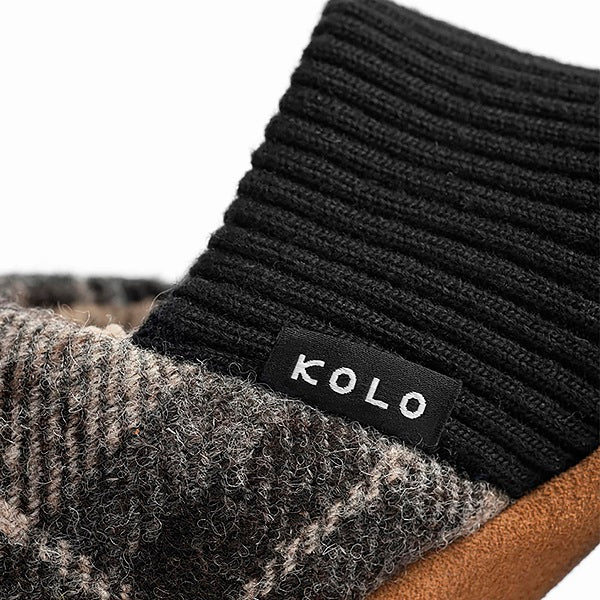Kolo House Shoes Hawick, Black
