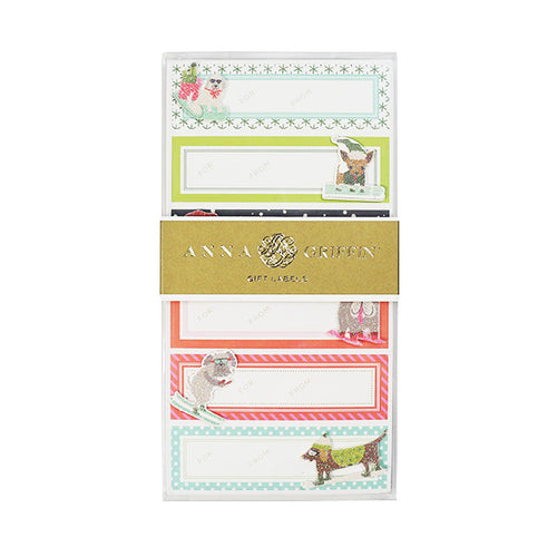 Anna Griffin 3D Christmas Labels, GT470 (Glitter Dog)