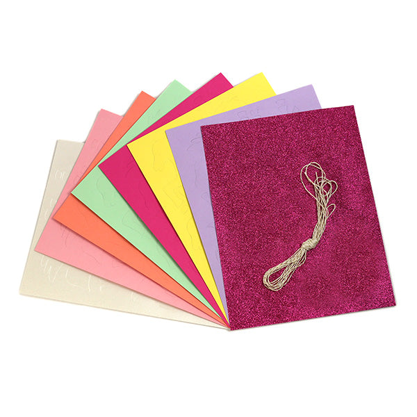 Waste Not Paper Paper Kit, Unicorn Garland