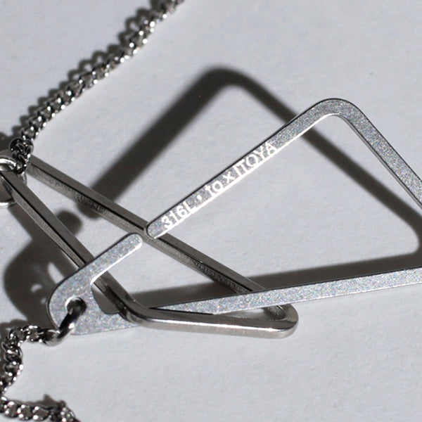 toto × Itoya SHAPES Necklace Mini - Square