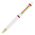 Mighty Ballpoint Pen, White × Red