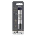 Parker QuinkFlow Ballpoint Pen Refill, 3-Pack, M (Medium), Black