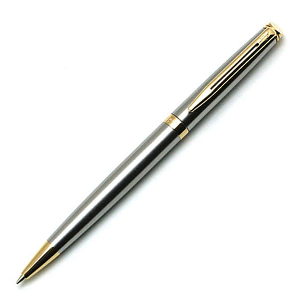 Waterman Metropolitan Essential Ballpoint Pen, Stainless Steel GT