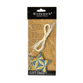 Bindewerk Gift Tag, Star, ALMA