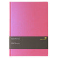 Gmund Notebook L, Reaction Purple Rain Red, Plain