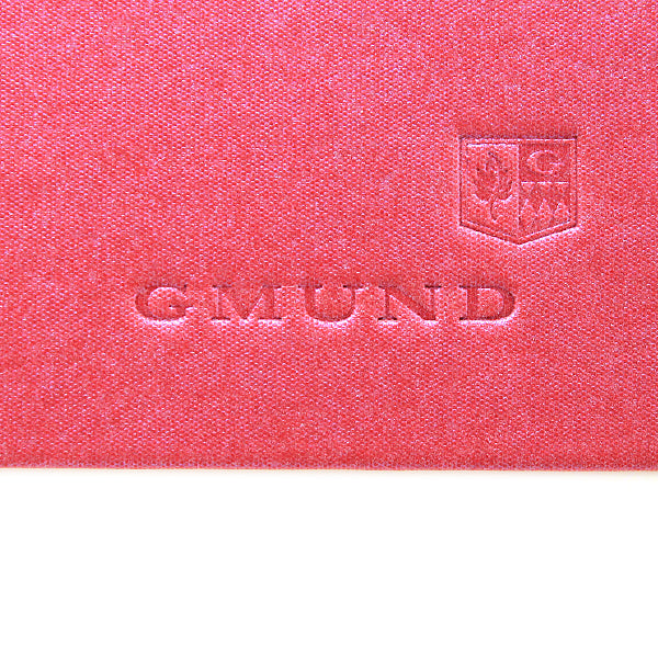 Gmund Notebook L, Reaction Purple Rain Red, Grid