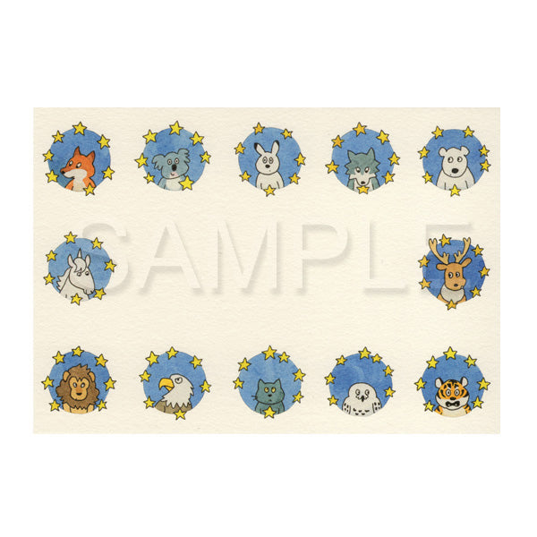 Yayoi Fujiwara yaya144 Postcard Set