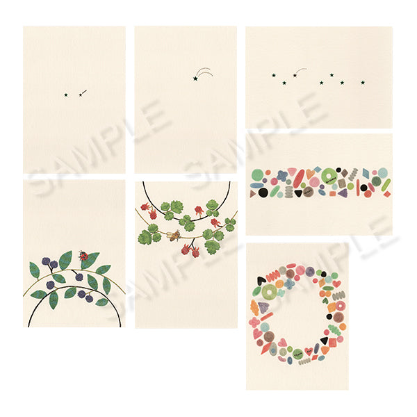 Yayoi Fujiwara yaya201 Postcard Set