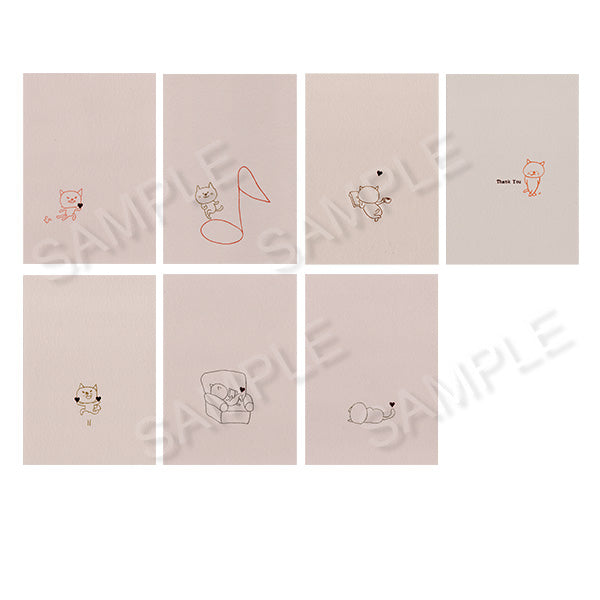 Yayoi Fujiwara yaya215 Postcard Set