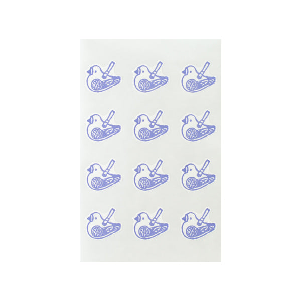 Genro Shiki-no-In Stickers (Dove)