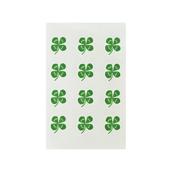 Genro Shiki-no-In Stickers (Four-Leaf Clover)