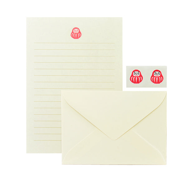 Genro A5 Letter Set (Daruma)