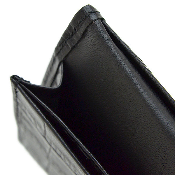 ROMEO Croco Business Card Holder