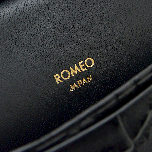 ROMEO Croco Business Card Holder