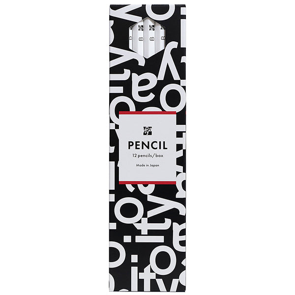 Itoya Hexagonal Pencils, 12/Box, White