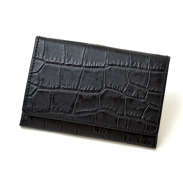 ROMEO Croco Business Card Holder