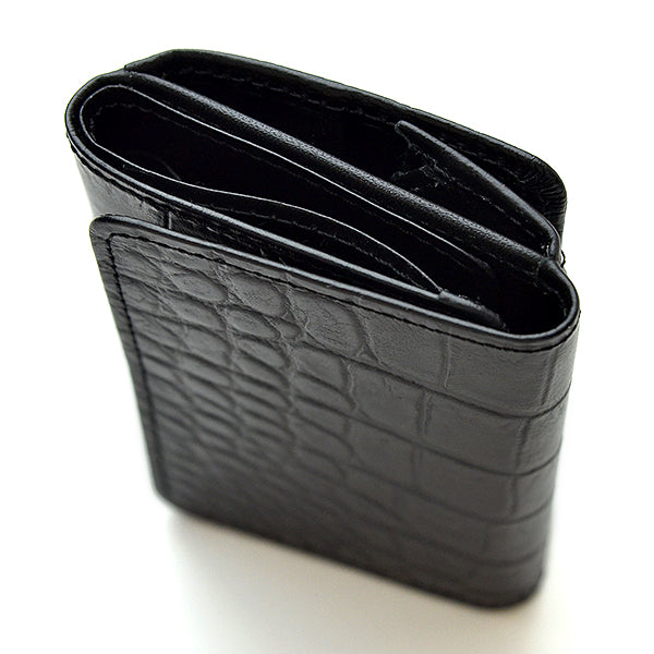 ROMEO Croco Tri-Fold Wallet