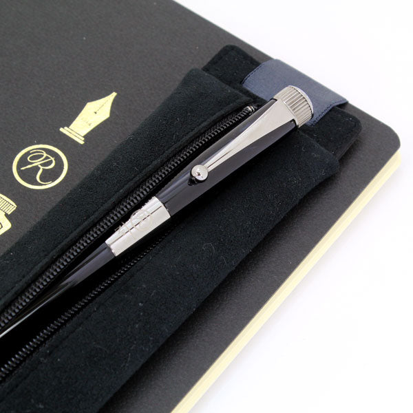 Helvetica Pen Case with Band, A5