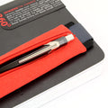 Helvetica Pen Case with Band, B6