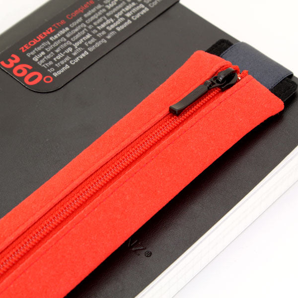 Helvetica Pen Case with Band, B6