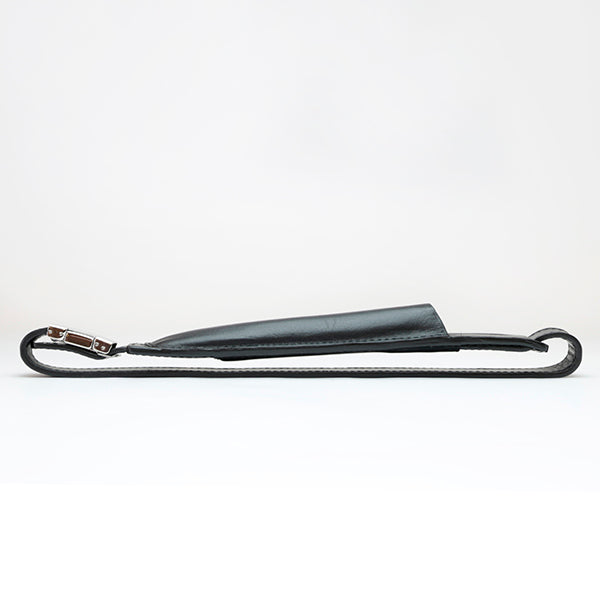 ROMEO Smooth Leather Buckle Band Pen Case, A5