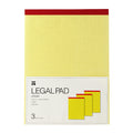 Itoya Legal Pad, L, 3-Pack, Grid