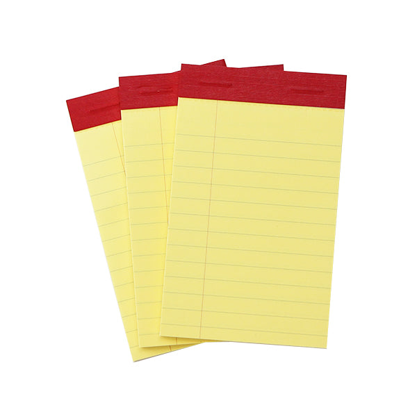 Itoya Legal Pad, A7, 3-Pack, Ruled