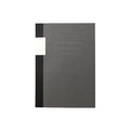 Itoya Notebook, A6, Grid, Gray