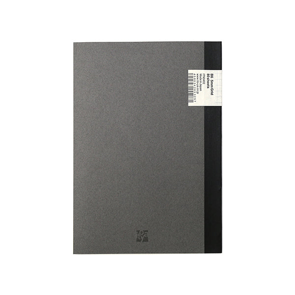 Itoya Notebook, B6, Grid, Gray