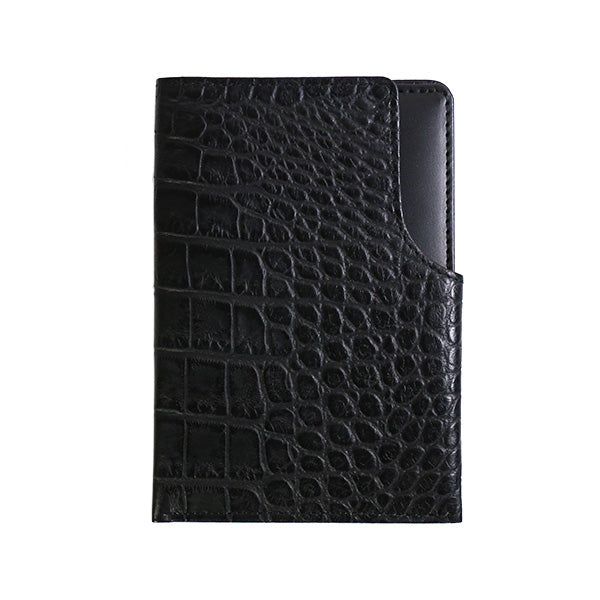 ROMEO Crocodile-Embossed Passport Pocket
