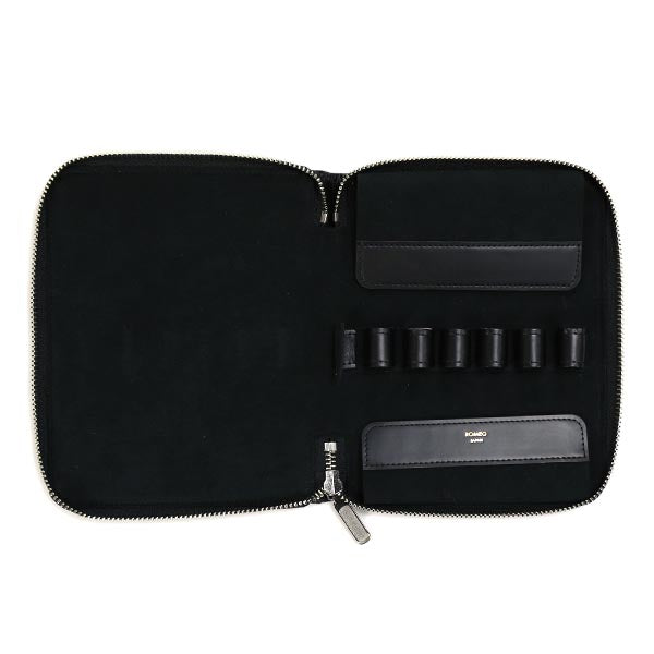 ROMEO Crocodile-Embossed Collection Pen Case, Holds 6 Pens