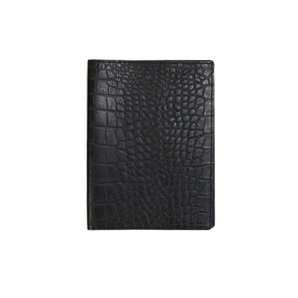 ROMEO Crocodile-Embossed Notebook Cover, A5