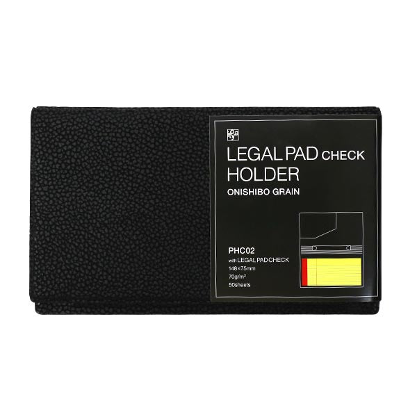 Itoya Legal Pad Holder, CHECK, Shibo Embossed