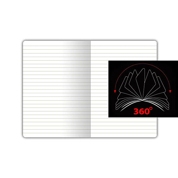 Zequenz International Zequenz 360° Slim Notebook L (A5), Lined