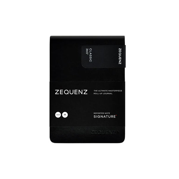 Zequenz International Zequenz 360° Slim Reporter Notebook M, Lined