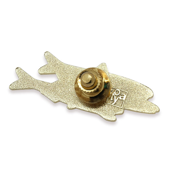 Itoya Oishii Sakana Pin Badge (Sardine)