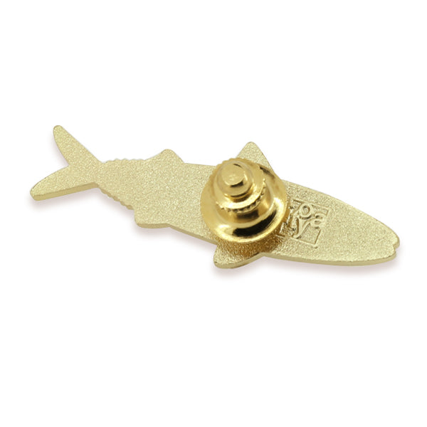 Itoya Oishii Sakana Pin Badge (Mackerel)