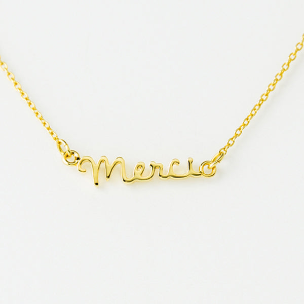 Kotoba Necklace, Merci