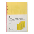 Itoya LEGAL PAD REFILL, A5, 3-Pack