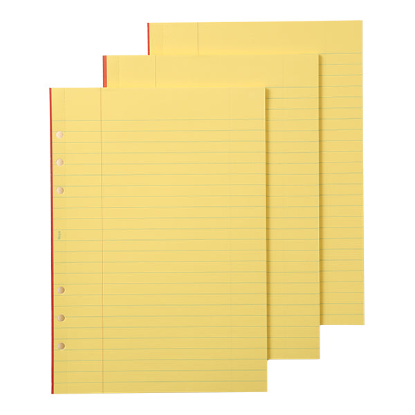 Itoya LEGAL PAD REFILL, A5, 3-Pack