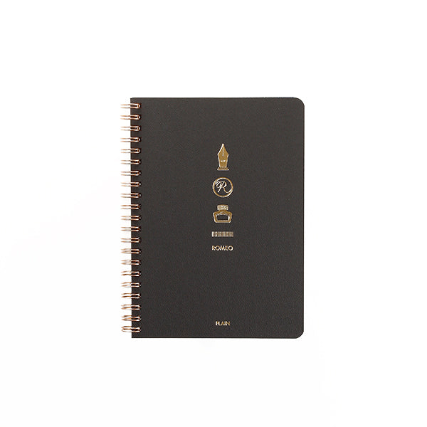 ROMEO W-Ring Notebook, B6, Plain