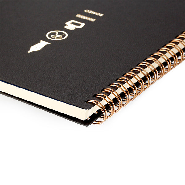 ROMEO W-Ring Notebook, B6, Plain