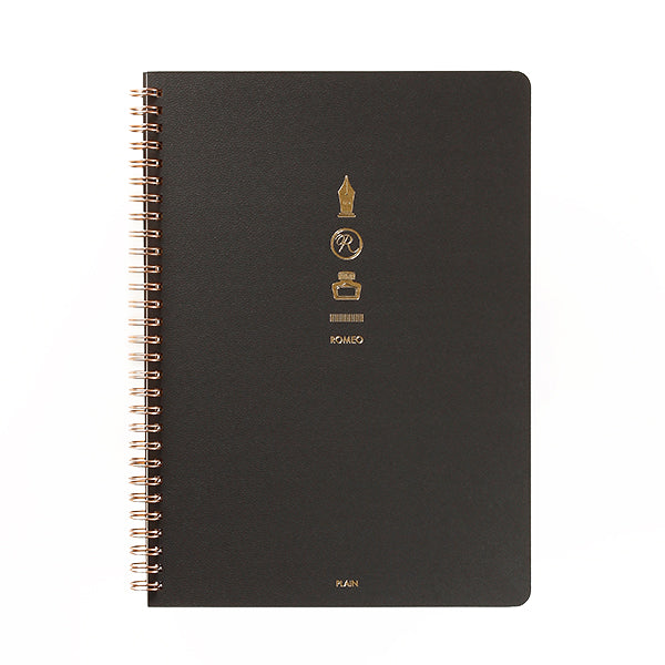 ROMEO W-Ring Notebook, B5, Plain