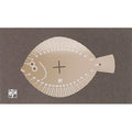 Itoya Oishii Sakana Protractor (Flounder)