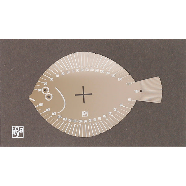 Itoya Oishii Sakana Protractor (Flounder)