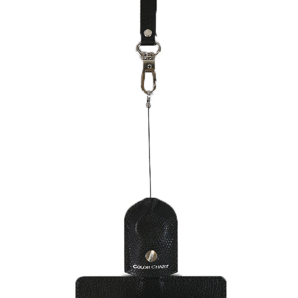 Color Chart ID Card Holder with Dedicated Reel Strap